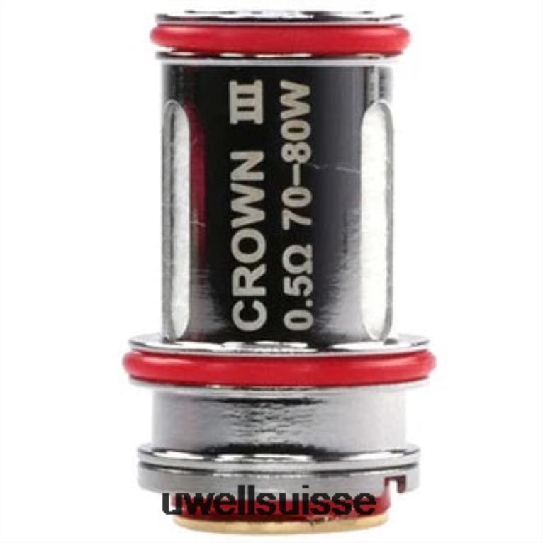 UWELL CROWN 3 bobines (paquet de 4) 0,5 ohm NLB2N93 - UWELL Vape Price