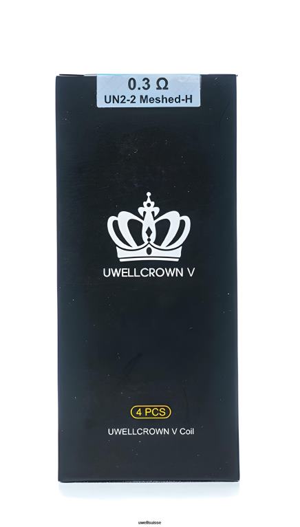 UWELL CROWN V bobine | paquet de 4 un2-2 maillé 0,3ohm NLB2N68 - UWELL Suisse