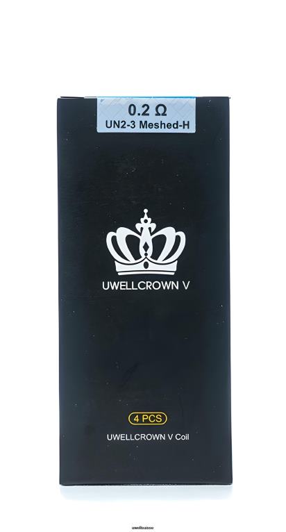 UWELL CROWN V bobine | paquet de 4 un2 maillé 0,23 ohm NLB2N67 - UWELL Cigarette Électronique