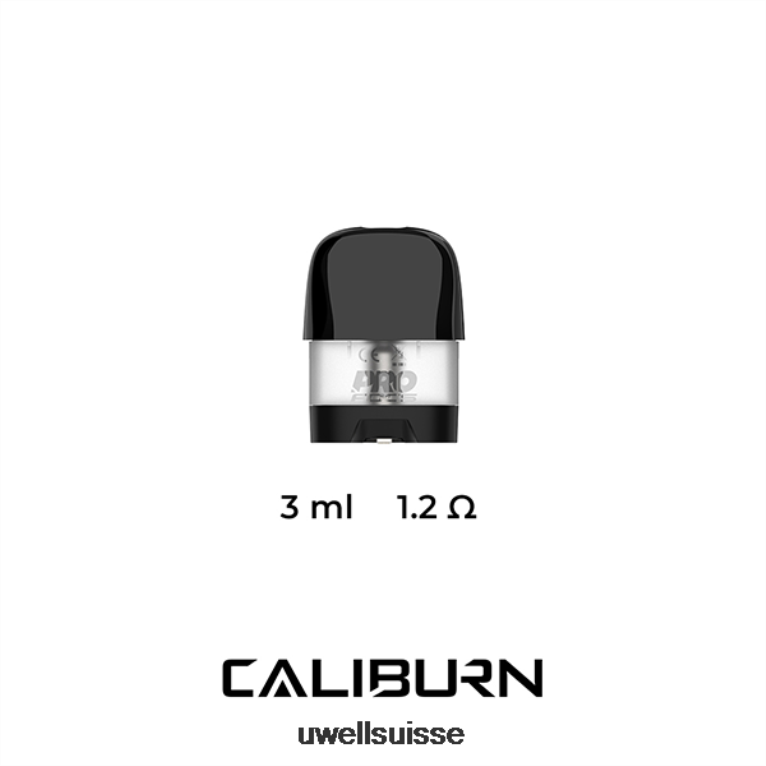 UWELL CALIBURN X dosettes de remplacement | Paquet de 2 1,2 ohm NLB2N48 - UWELL Suisse