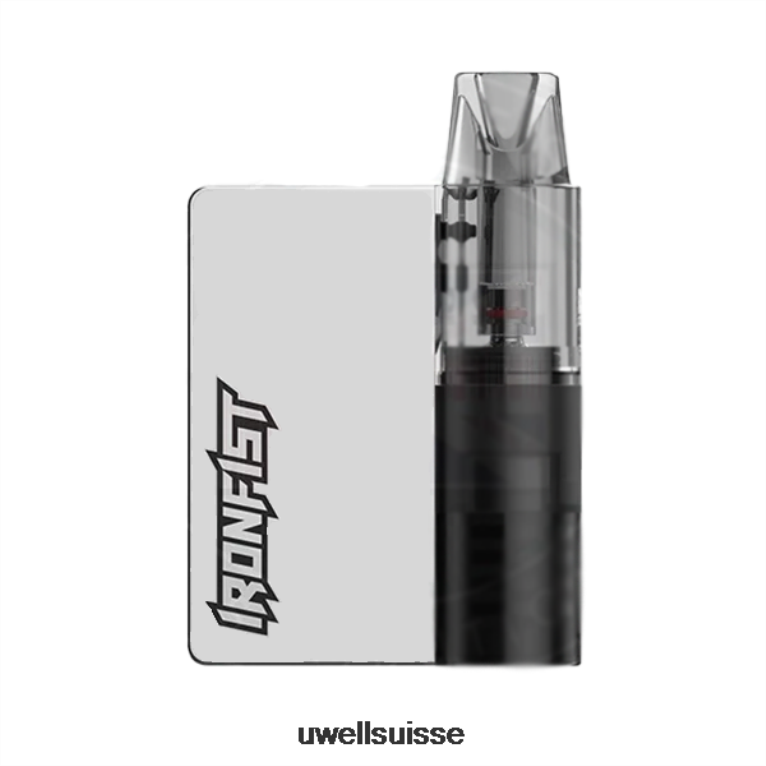 UWELL CALIBURN IRONFIST L mod de capsule argent métallique NLB2N158 - UWELL Suisse