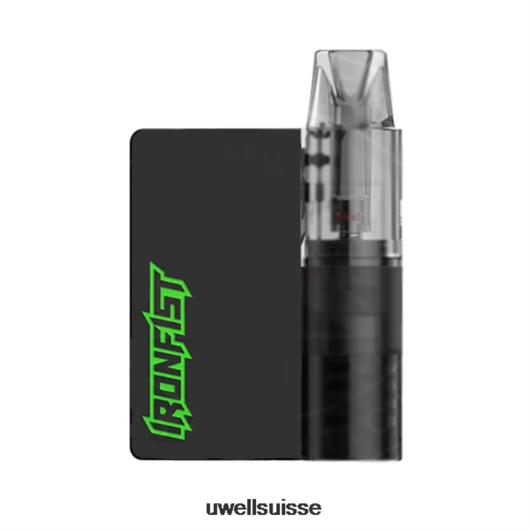 UWELL CALIBURN IRONFIST L mod de capsule noir mat NLB2N159 - UWELL Genève