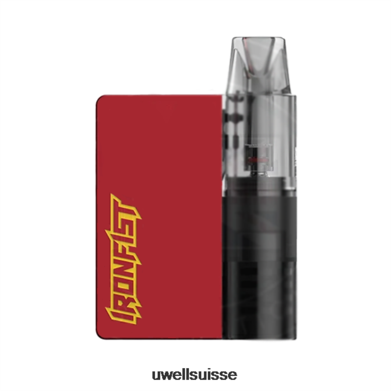 UWELL CALIBURN IRONFIST L mod de capsule rouge corail NLB2N157 - UWELL Cigarette Électronique