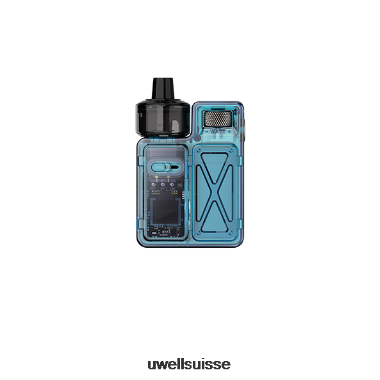 UWELL CROWN M mod de capsule bleu NLB2N114 - UWELL Vape Pod