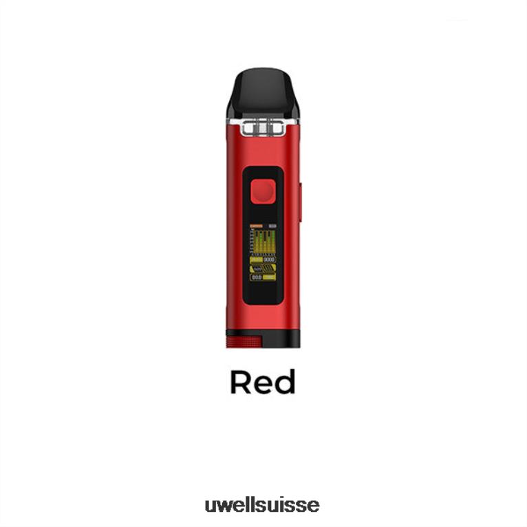 UWELL CROWN D kit de dosettes rouge NLB2N122 - UWELL Jetable