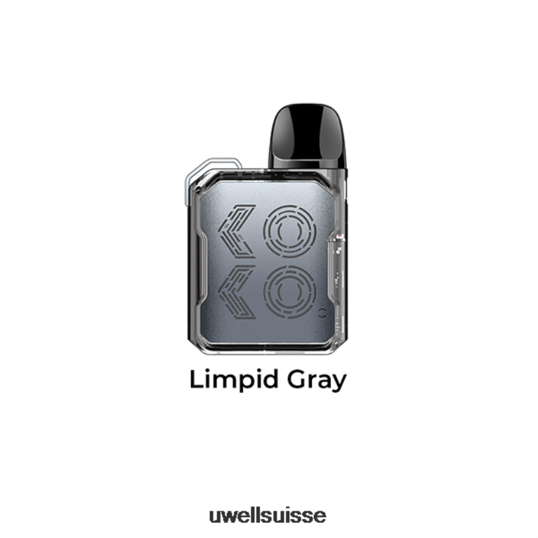 UWELL CALIBURN GK2 kit de dosettes gris limpide NLB2N105 - UWELL Flavors