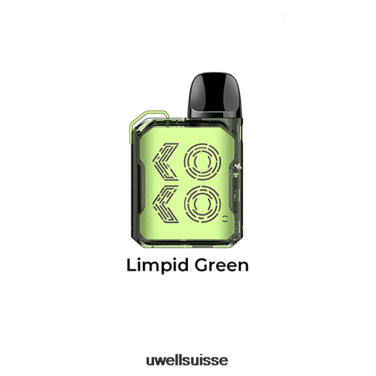 UWELL CALIBURN GK2 kit de dosettes vert limpide NLB2N104 - UWELL Vape Pod