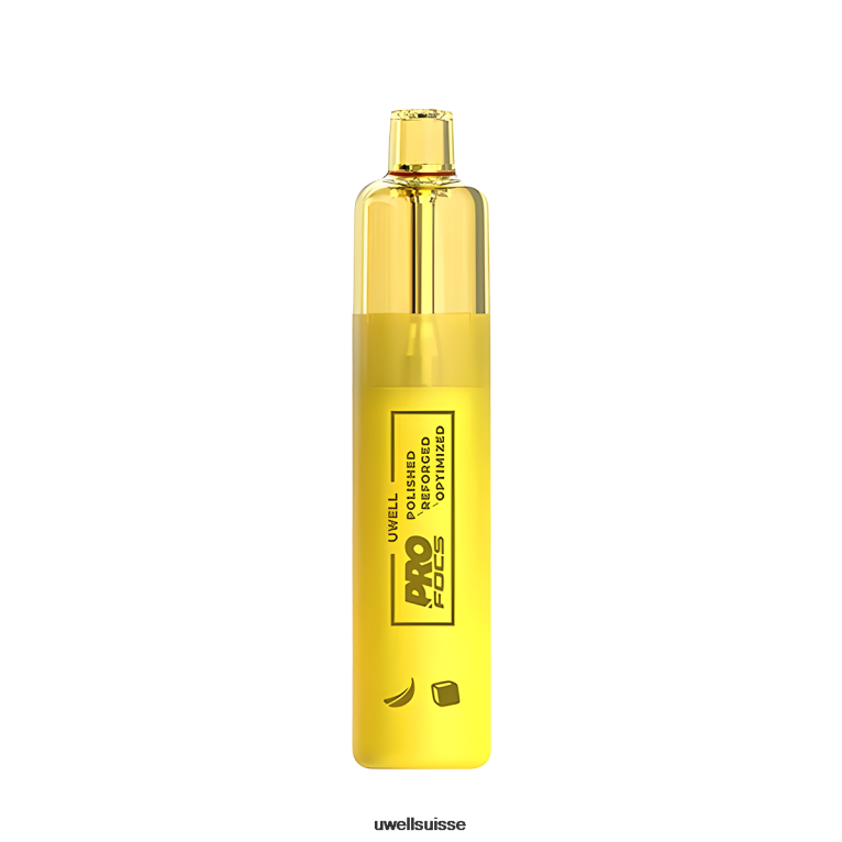 UWELL GABRIEL RESPECT vape jetable Glace à la banane NLB2N315 - UWELL Flavors